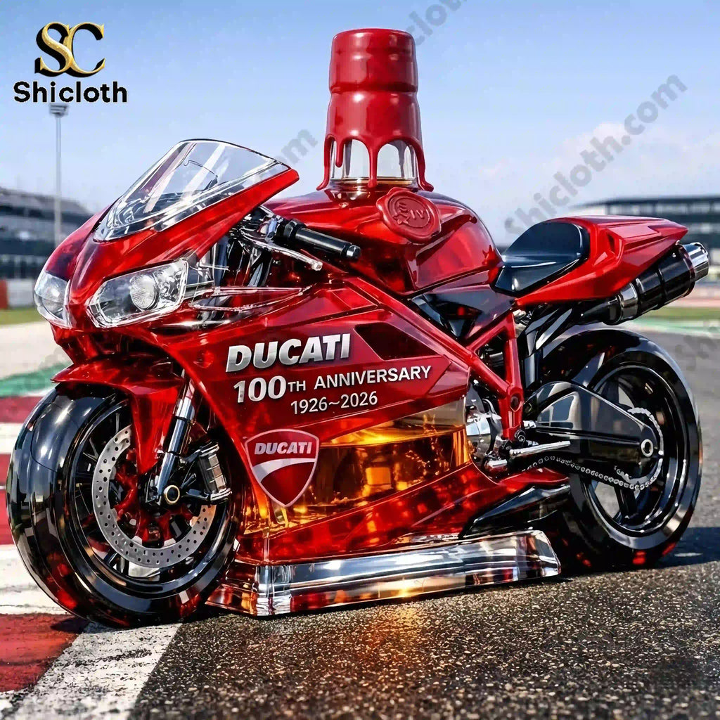 Ducati 100th Anniversary Whisky Bottle