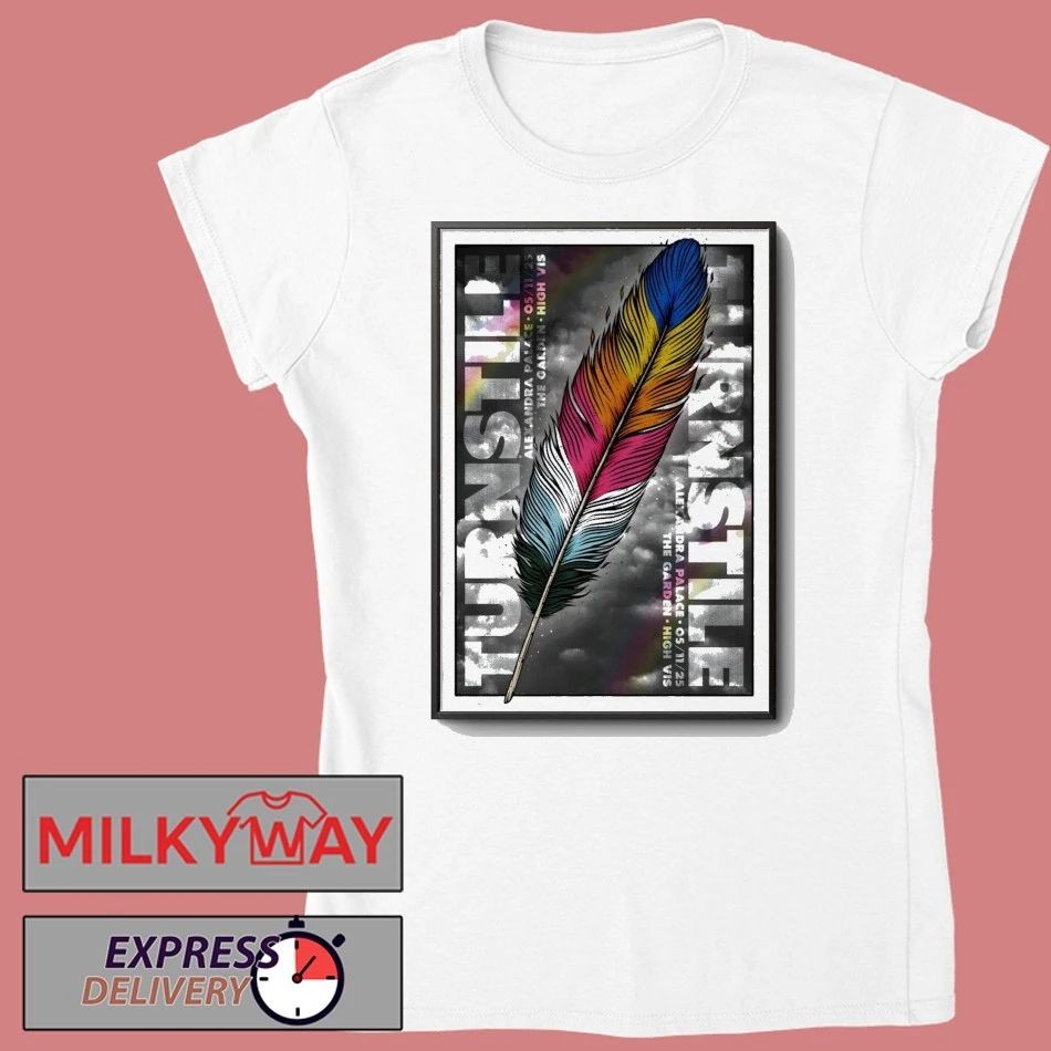 Turnstile Alexandra Palace In London UK Nov 5 2025 Poster shirt