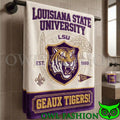 Louisiana State University Geaux Tigers Premium Bath Towels