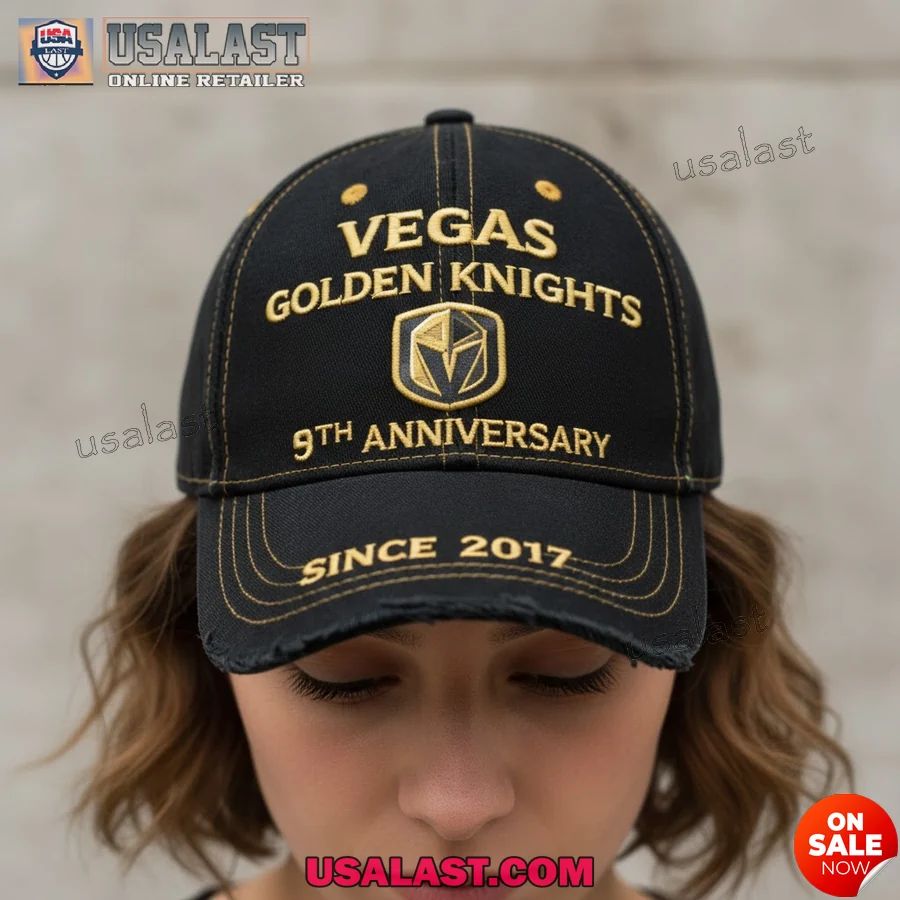 Vegas Golden Knights 9th Anniversary 2017-2026 Classic Cap