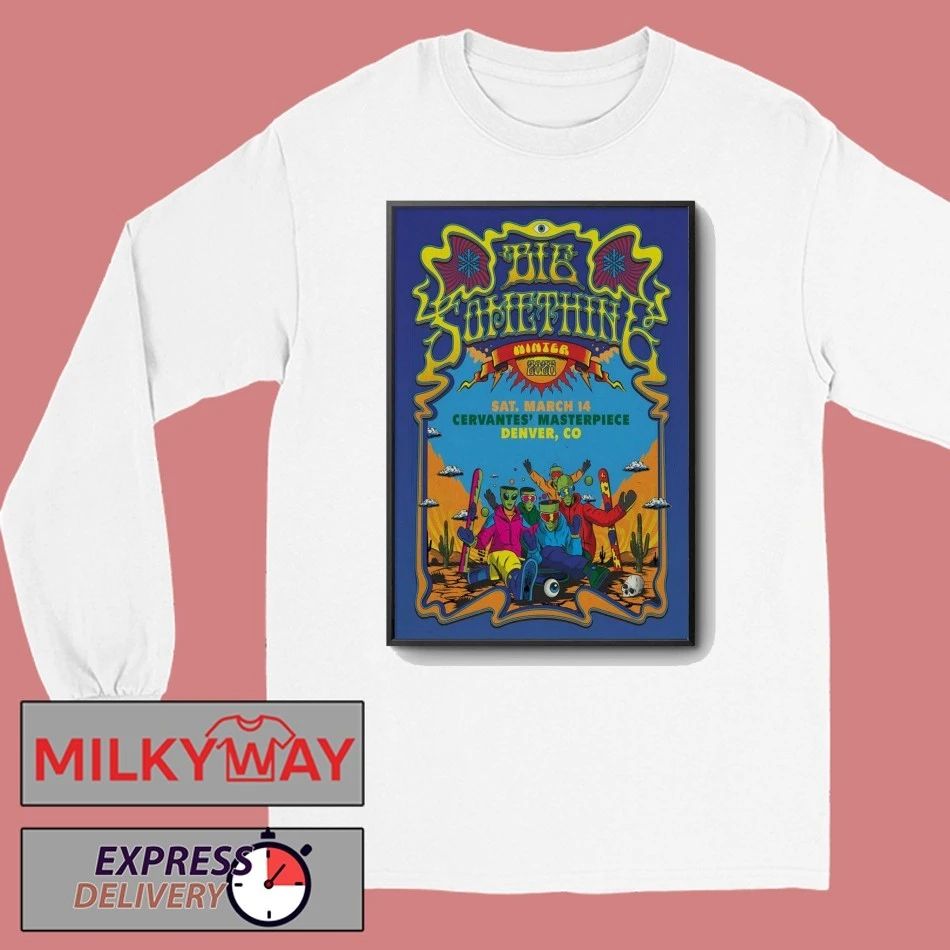 Big Something Tour Denver On Mar 14 2026 Poster shirt