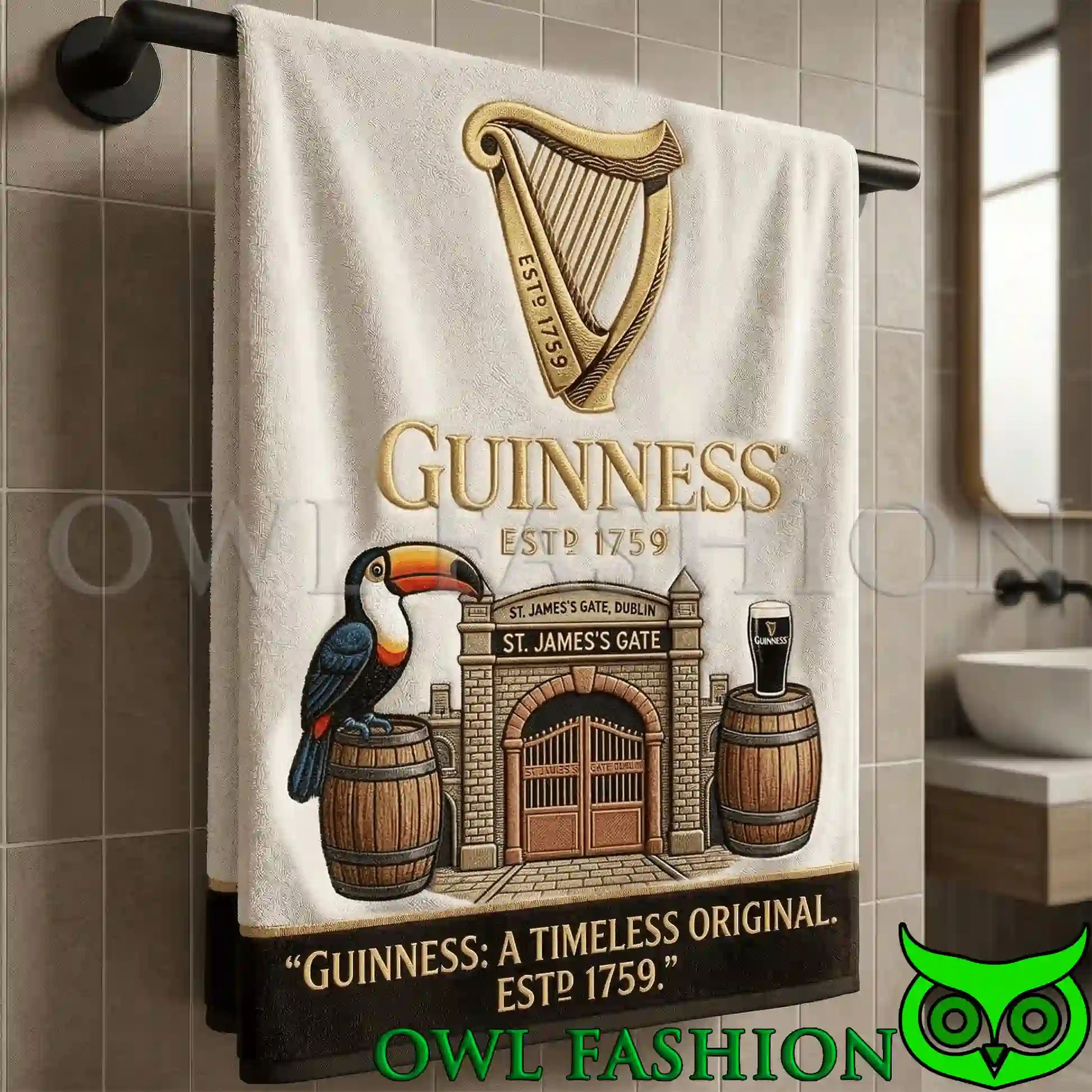 Guinness Premium Bath Towels