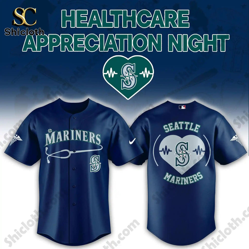 Seattle Mariners Healthcare Appreciation Night Limited Edition Jersey 2026