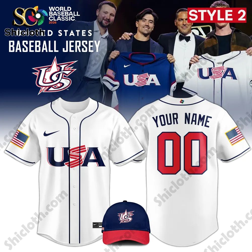 USA Baseball 2026 World Baseball Classic Jersey Limited Edition