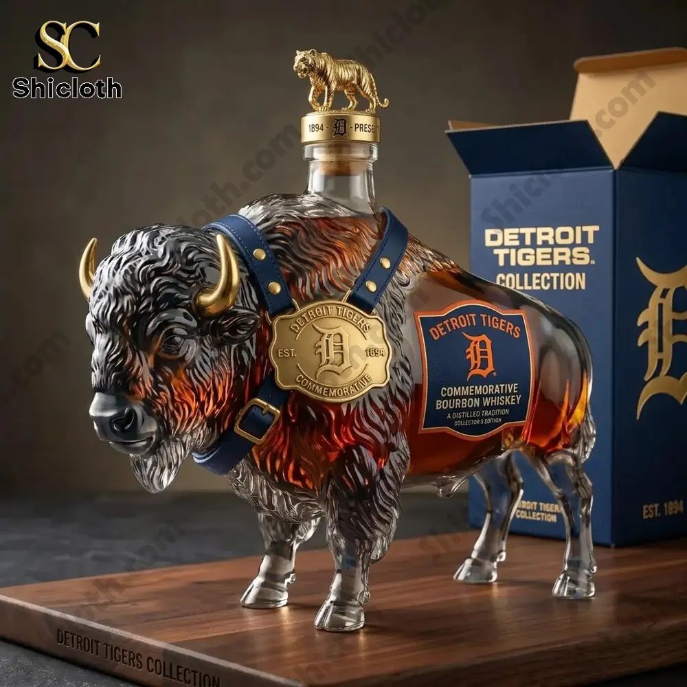 Bison Spirit BuffaloTrace x Detroit Tigers Commemorative Bourbon Whiskey