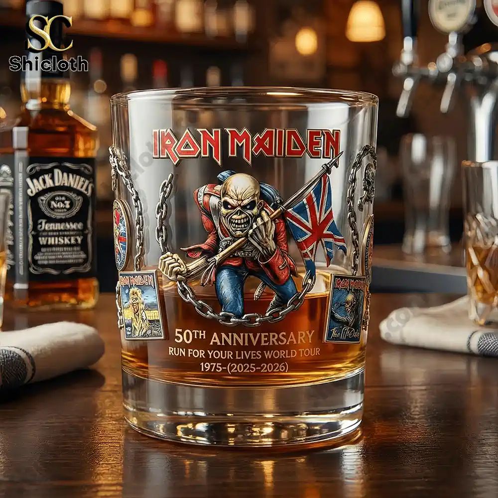 Iron Maiden 51st Anniversary 1975-2026 Whiskey Decanter