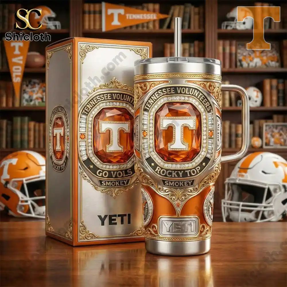 Tennessee Volunteers Rocky Top 40 Oz Yeti Tumbler