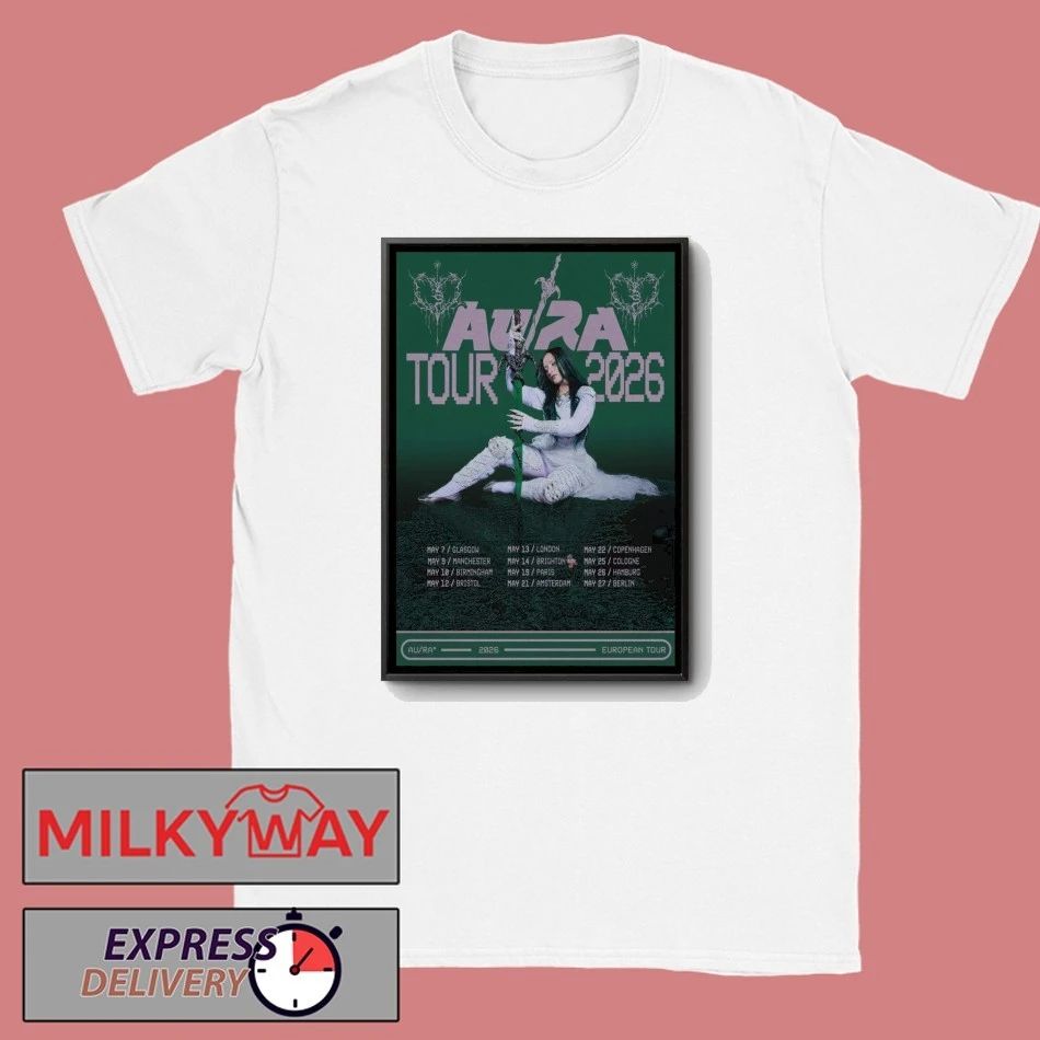 Poster Au Ra EU Tour 2026 shirt