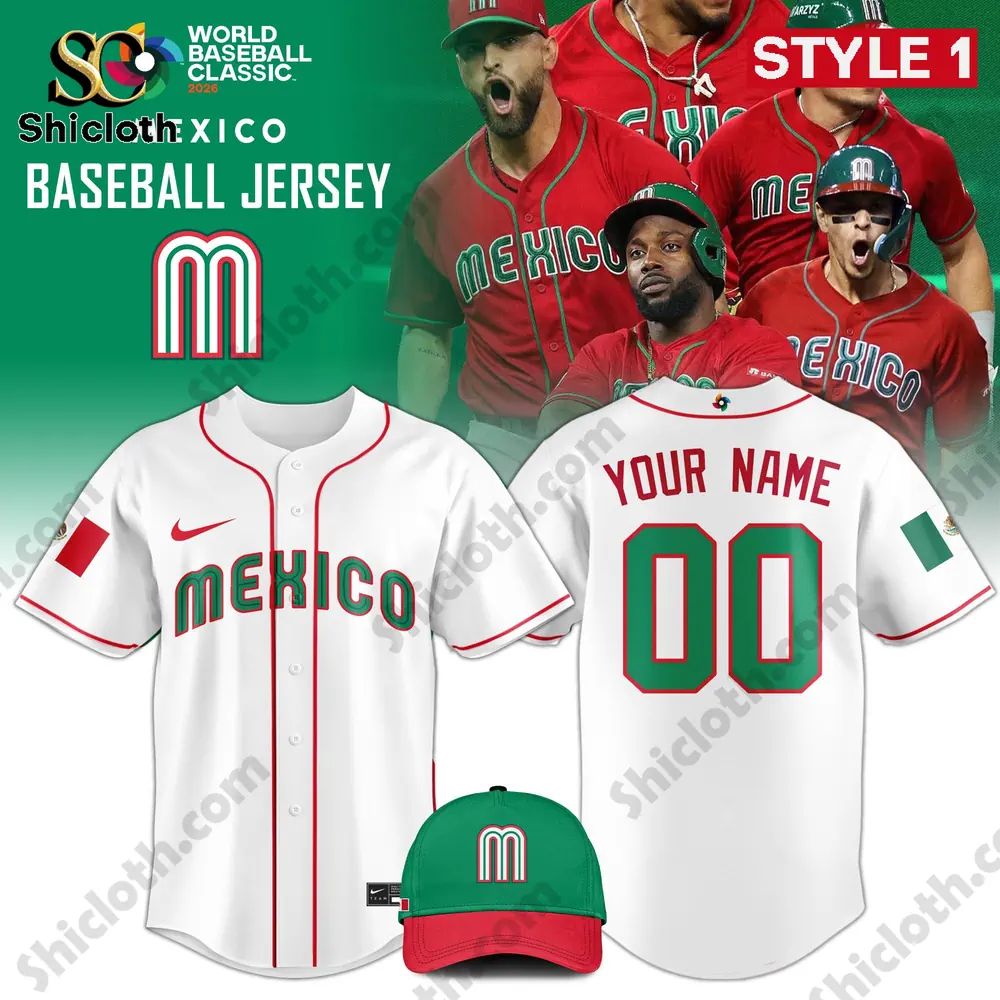 Mexico Baseball 2026 World Baseball Classic Jersey Limited Edition