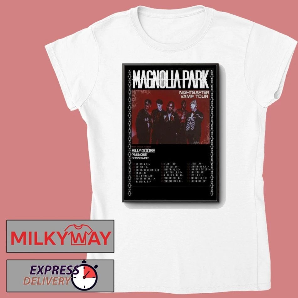 Magnolia Park 2026 Nights After Vamp North America Tour Poster shirt