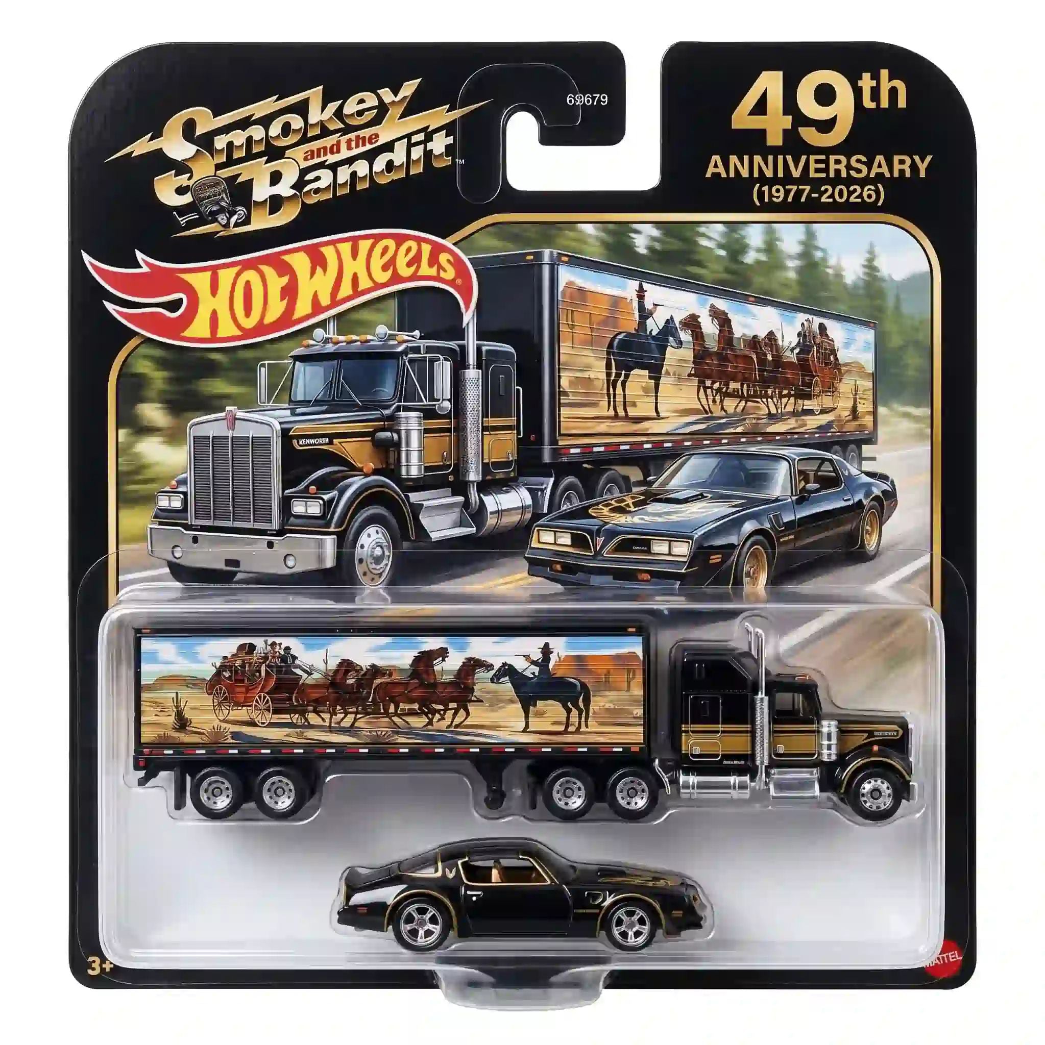 Wheels Smokey and The Bandit 49th Anniversary Collectors Edition Toy