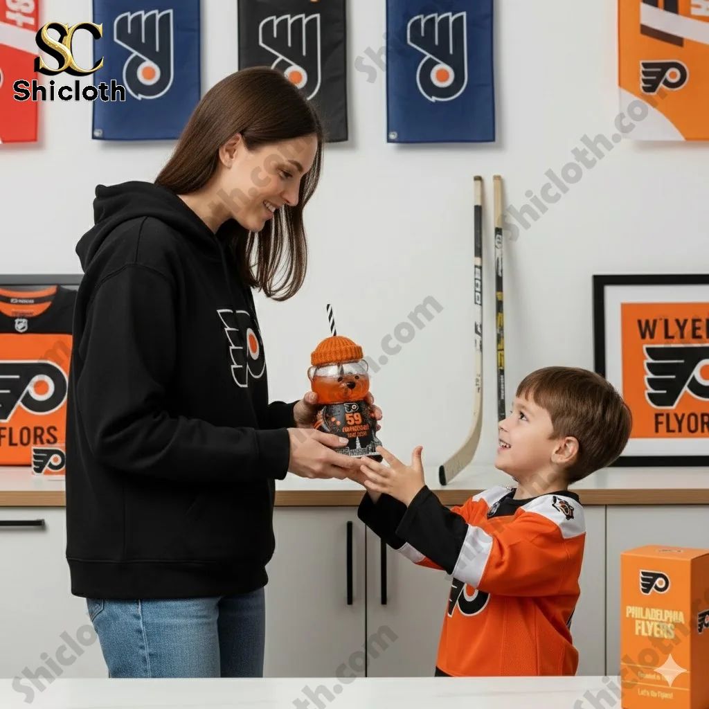Philadelphia Flyers 59th Anniversary Bear Bottle – Limited Edition (1967-2026)