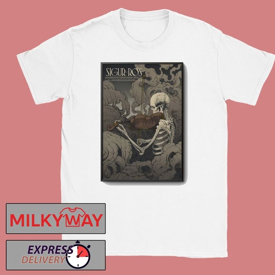 Sigur Ros Phoenix AZ, November 4 2025 Poster shirt