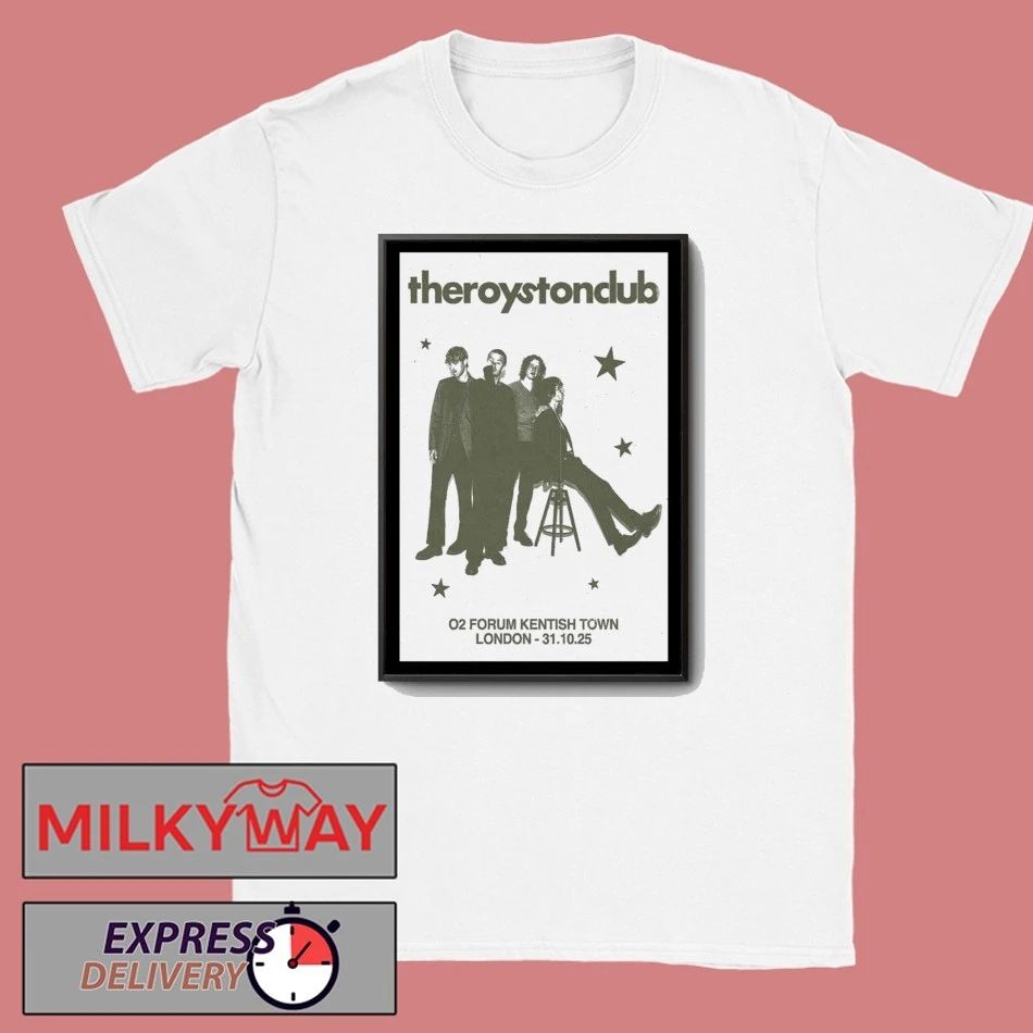 The Royston Club October 31, 2025 O2 Forum Kentish Town, London, UK Poster shirt