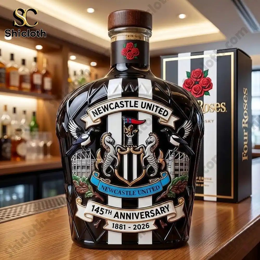 Newcastle United 145th Anniversary Commemorative Whisky Decanter