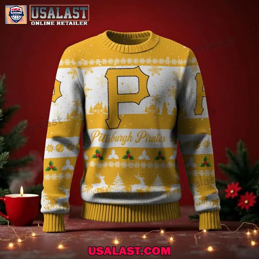 Pittsburgh Pirates Ugly Christmas Sweater Jumper