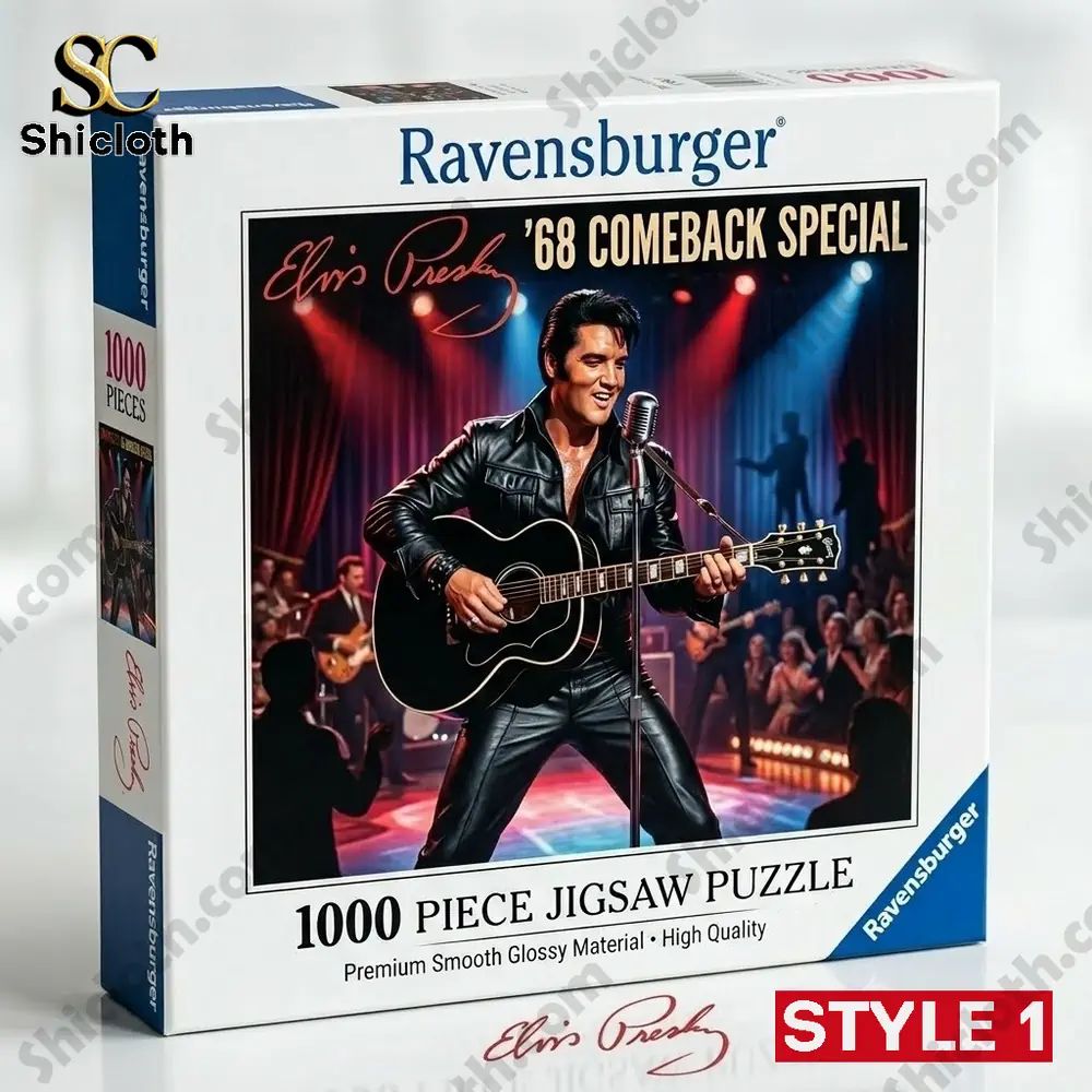 Elvis Presley American Eagle Jumpsuit 1000-Piece Ravensburger Jigsaw Puzz