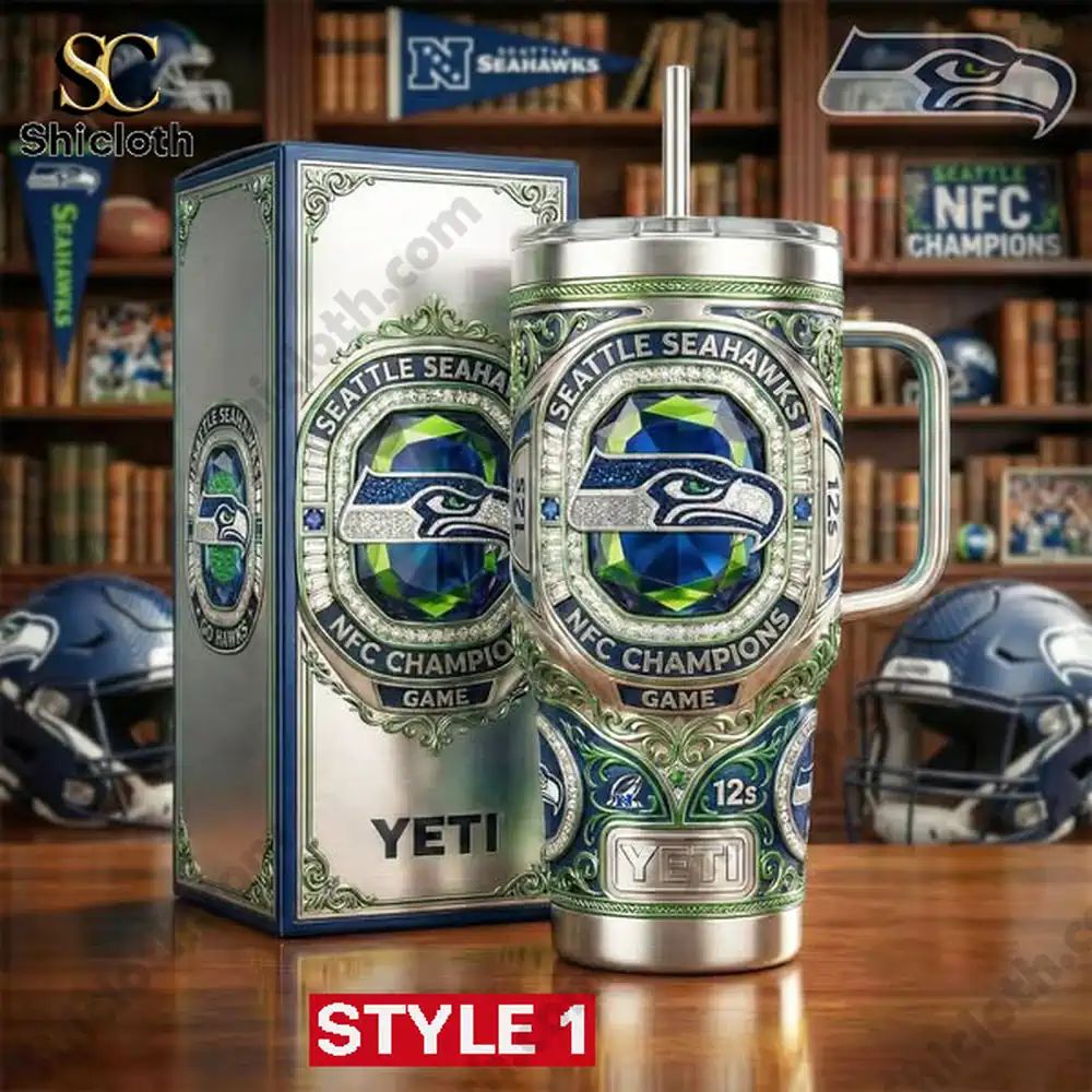 2026 NFC Champions Seahawks Limited Edition Tumbler