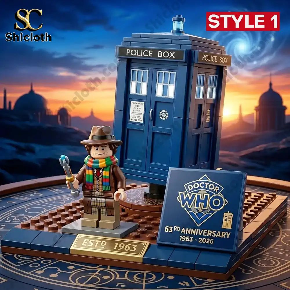 Doctor Who 63rd Anniversary Brick Edition