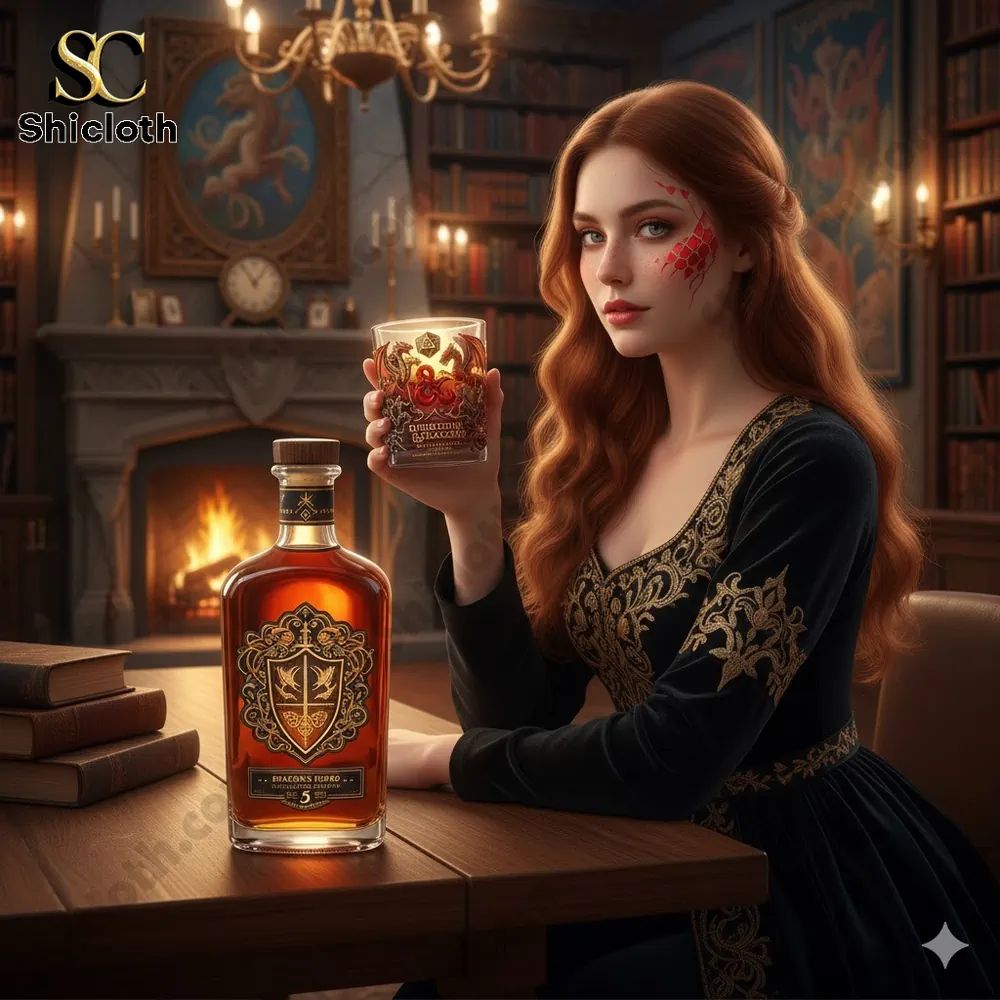 Dungeons & Dragons 52nd Anniversary Commemorative Whisky Glass