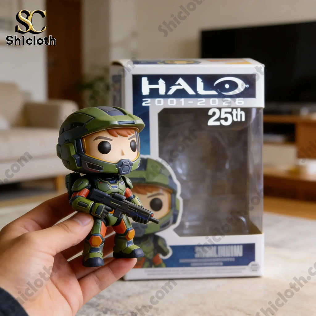 Halo 25th Anniversary 2001-2026 Pop Figure Doll