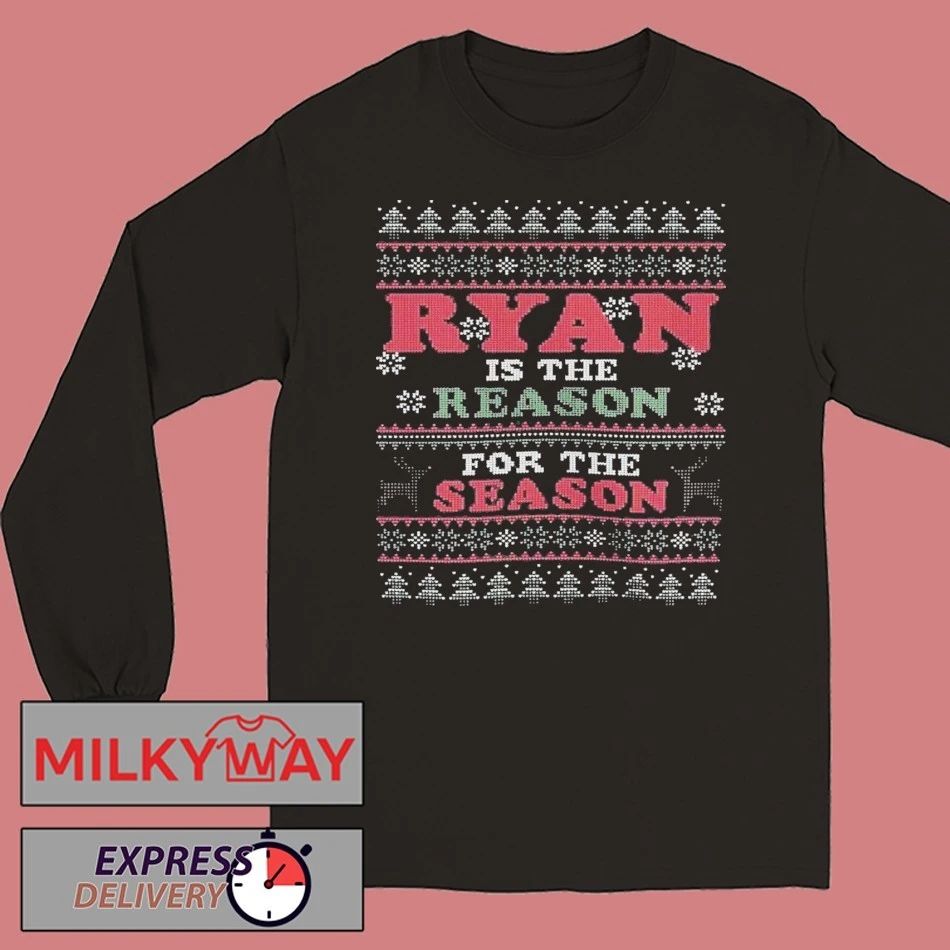 Ryan Is The Reason For The Season Ugly Christmas Sweater