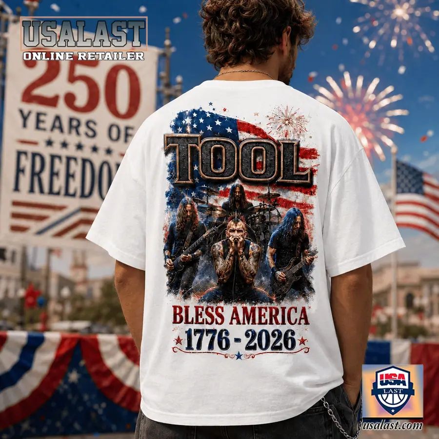 Tool Band Bless America 250th Anniversary 3D T-Shirt