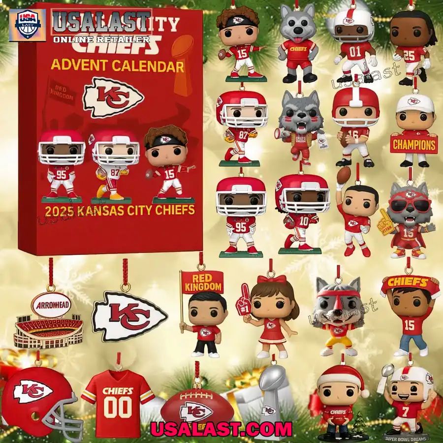 Kansas City Chiefs Premium Advent Calendar 2025