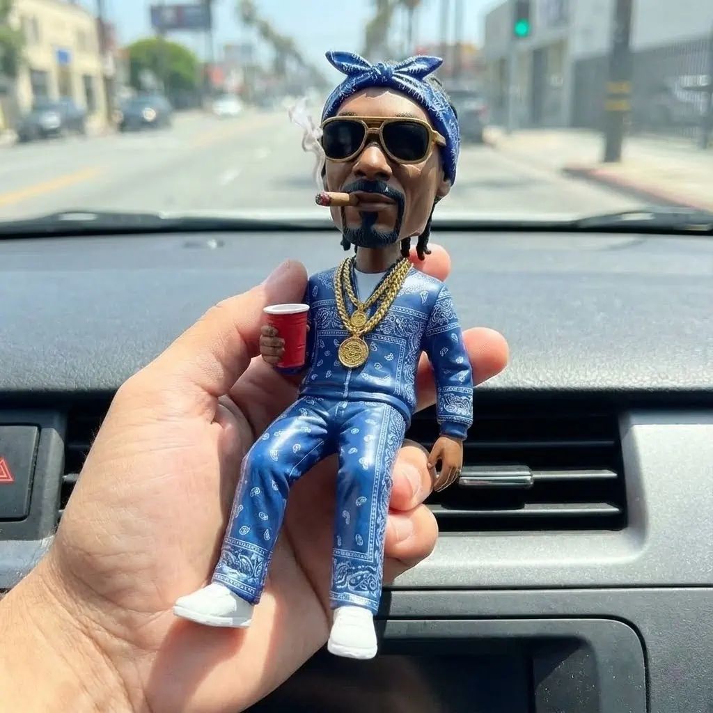 The Snoop Dogg Car Dashboard Bobblehead