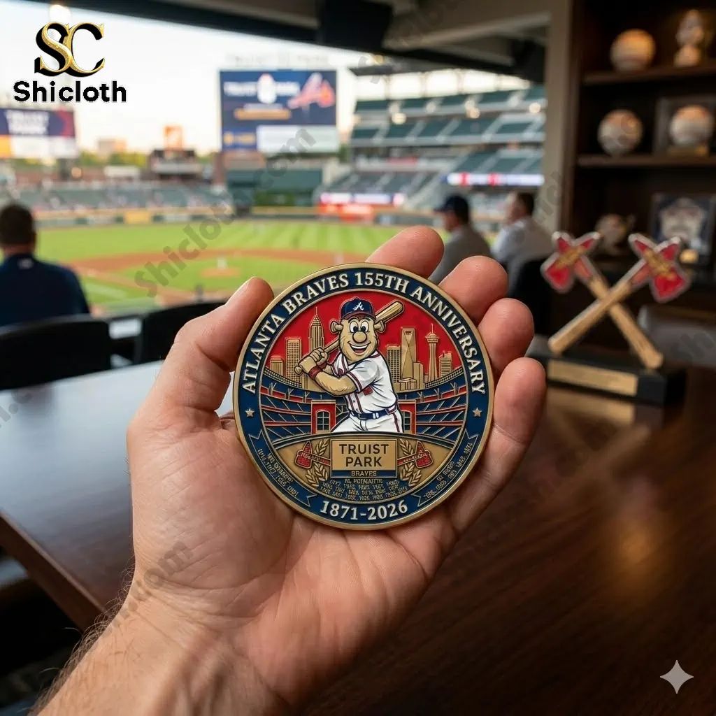 Atlanta Braves 155th Anniversary Commemorative Coin (1871-2026)