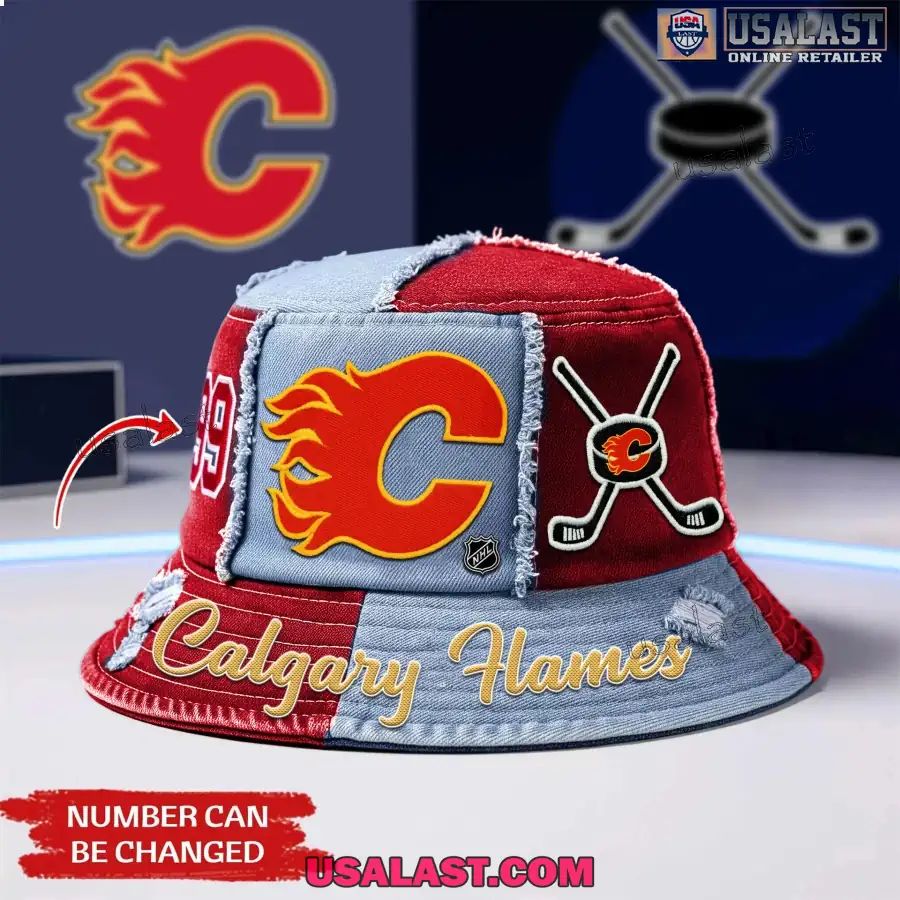 Calgary Flames Premium Bucket Hat