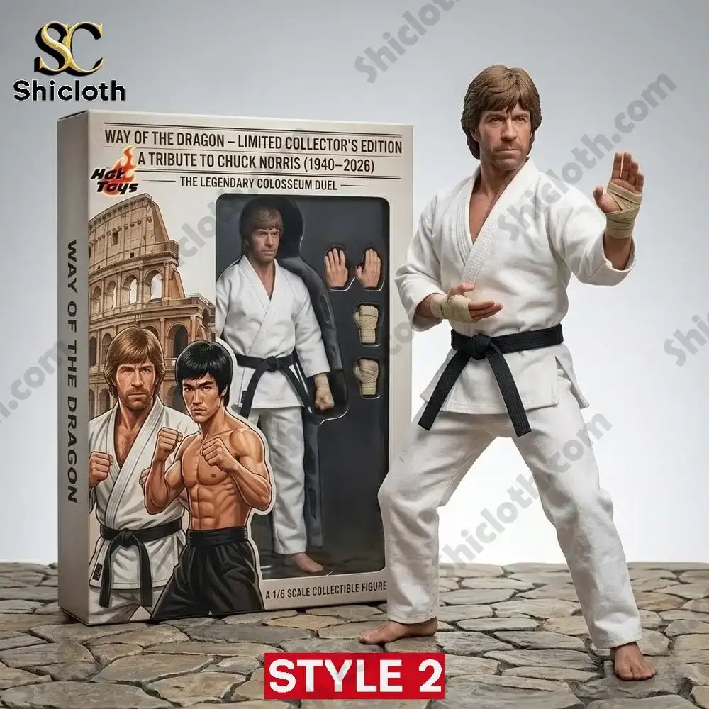 WALKER, TEXAS RANGER Chuck Norris Hot Toys 1_6 Scale Collectible Figure