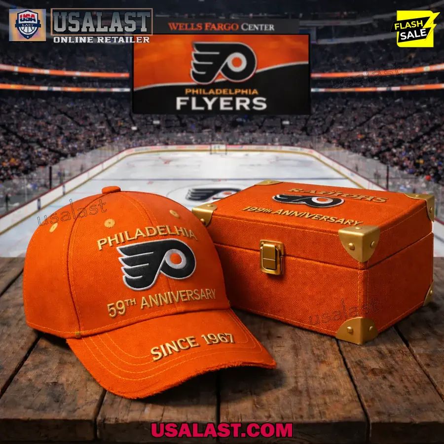 Philadelphia Flyers 59th Anniversary 1967-2026 Classic Cap