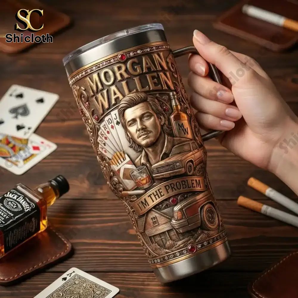 Morgan Wallen Im The Problem Tumbler