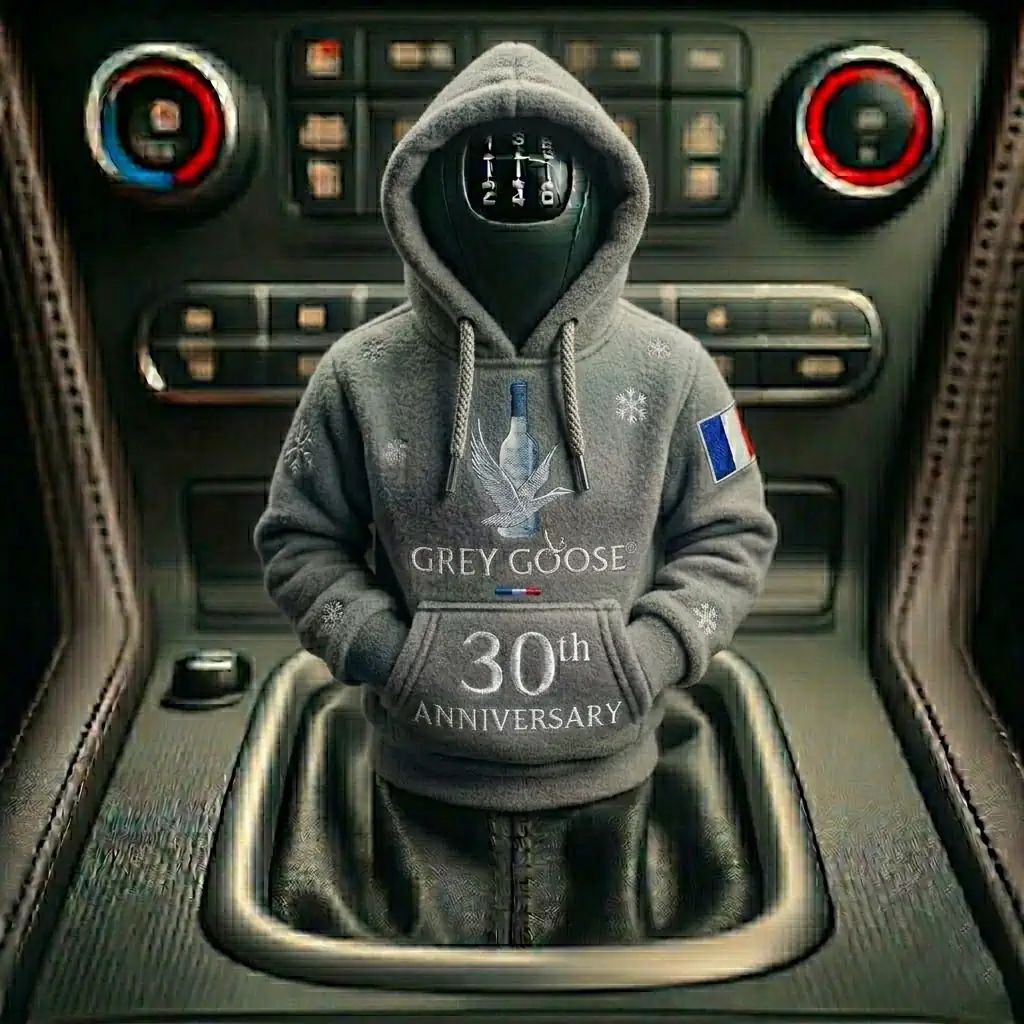 Grey Goose 30th Anniversary Car Gear Shifts Hoodies