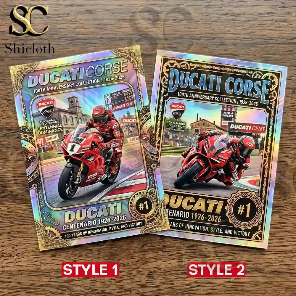 Ducati 100th Anniversary Holographic Trading Card