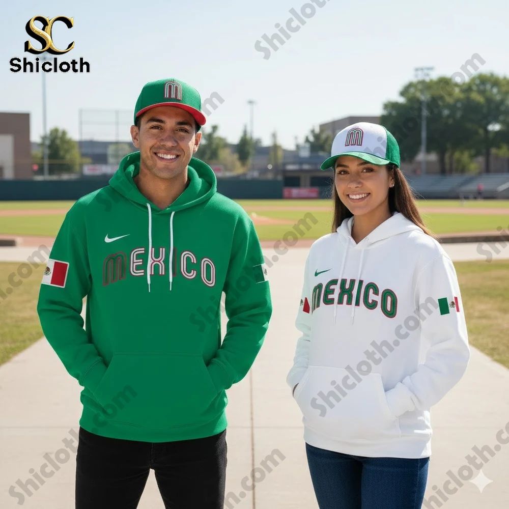Mexico Baseball 2026 World Baseball Classic Hoodie Limited Edition
