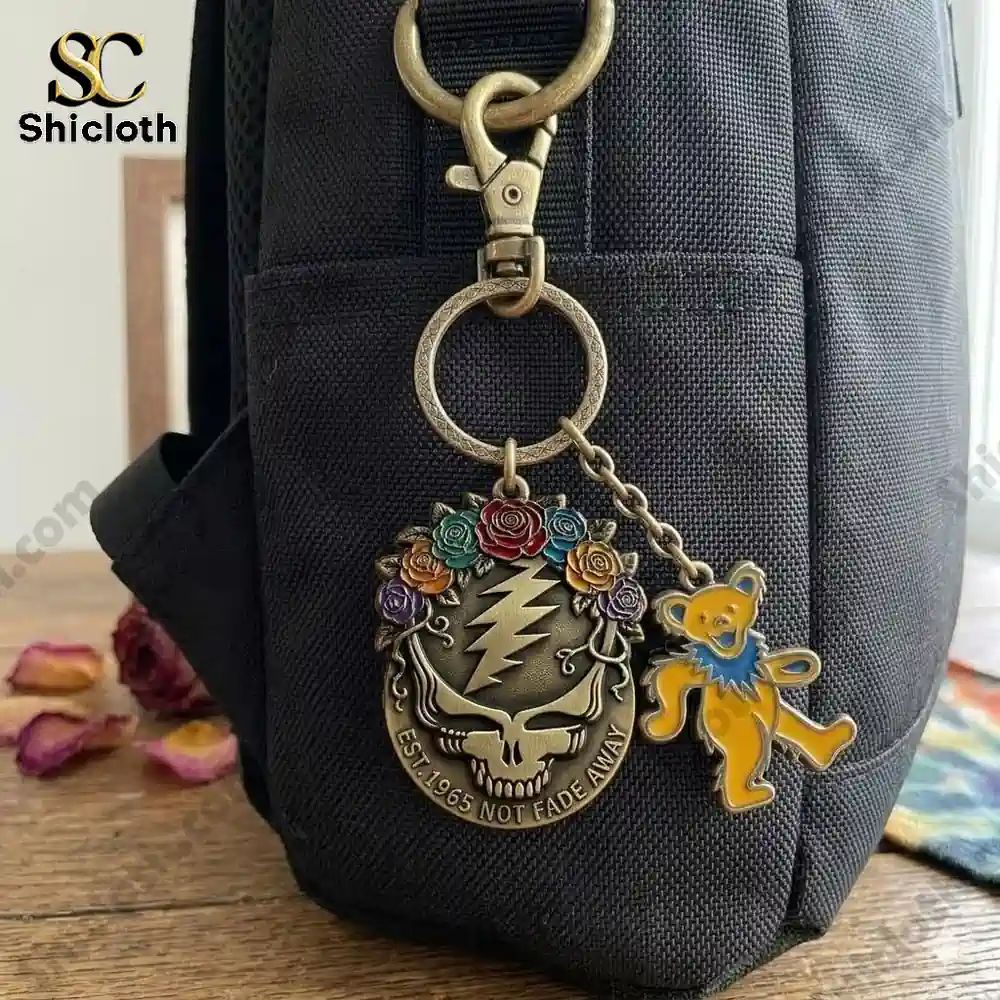 Grateful Dead Heritage Keyring