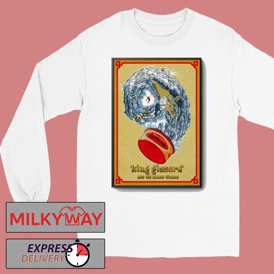 King Gizzard And The Lizard Wizard In Gothenburg Sweden On Nov 15 2025 Poster shirt