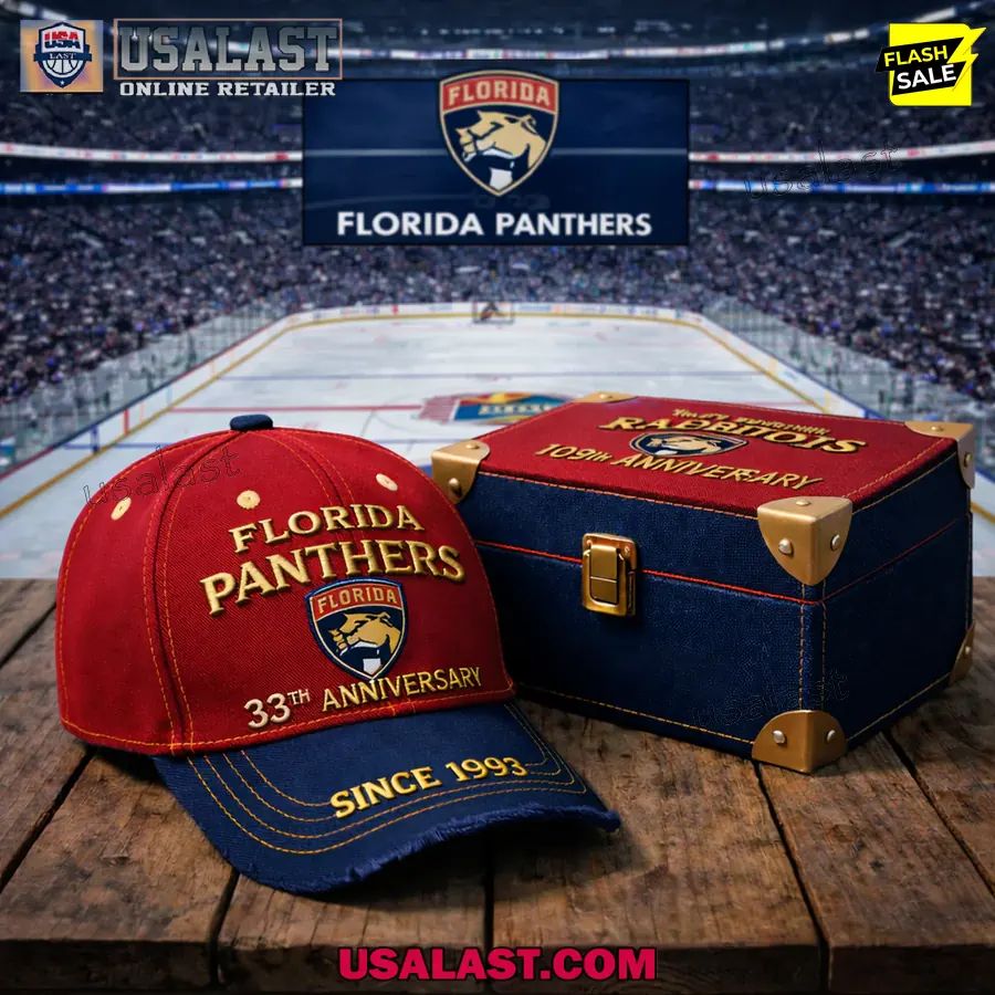 Florida Panthers 33rd Anniversary 1993-2026 Classic Cap