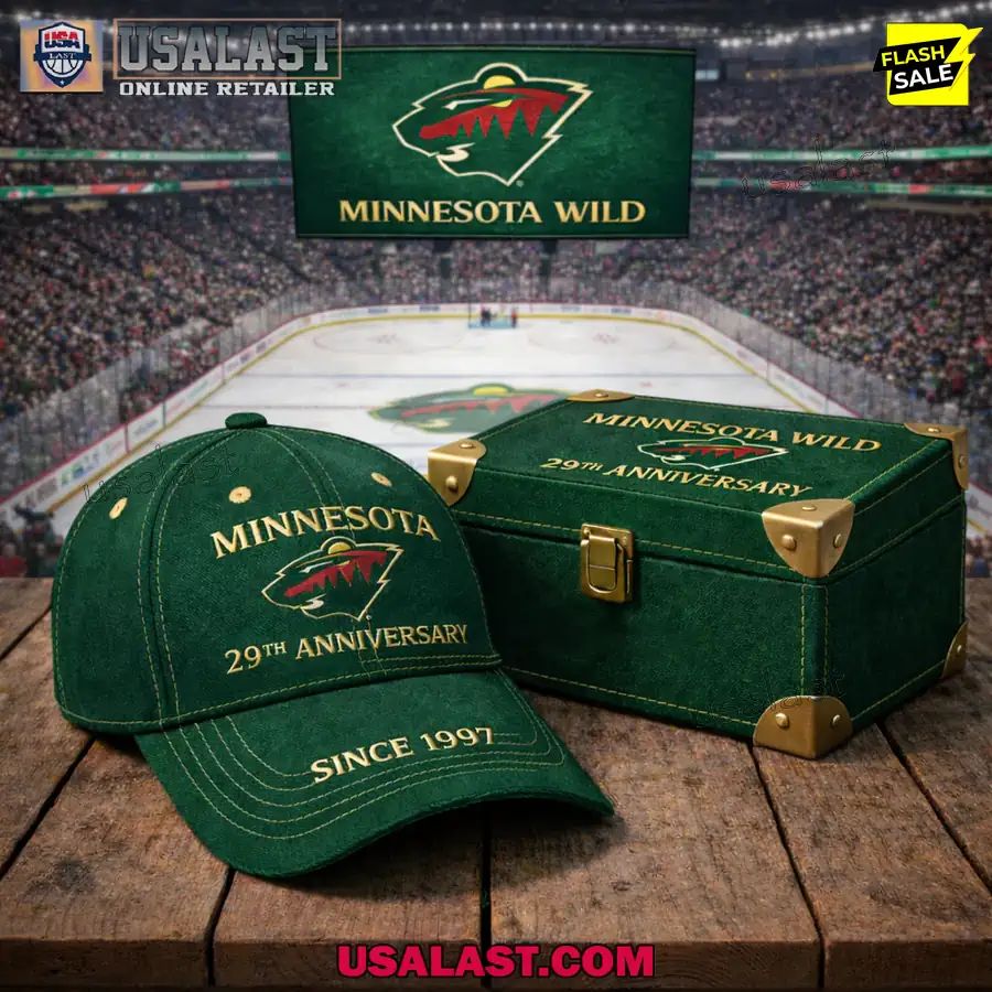 Minnesota Wild 29th Anniversary 1997-2026 Classic Cap