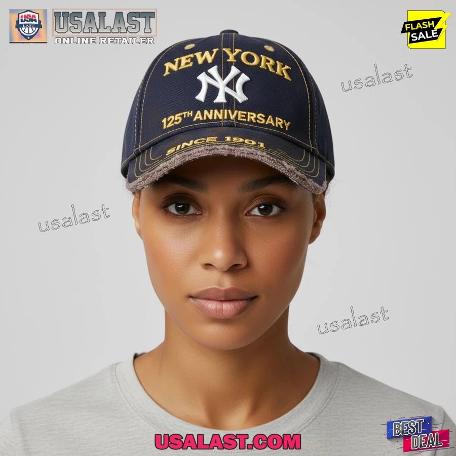 New York Yankees 125th Anniversary 1901-2026 Classic Cap