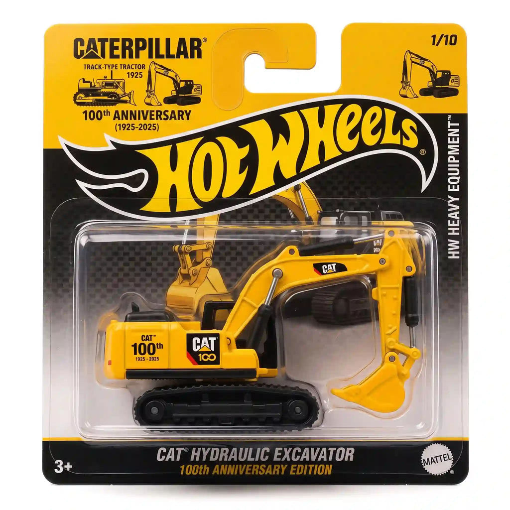Wheels CAT Hydraulic Excavator 100th Anniversary Edition Toy