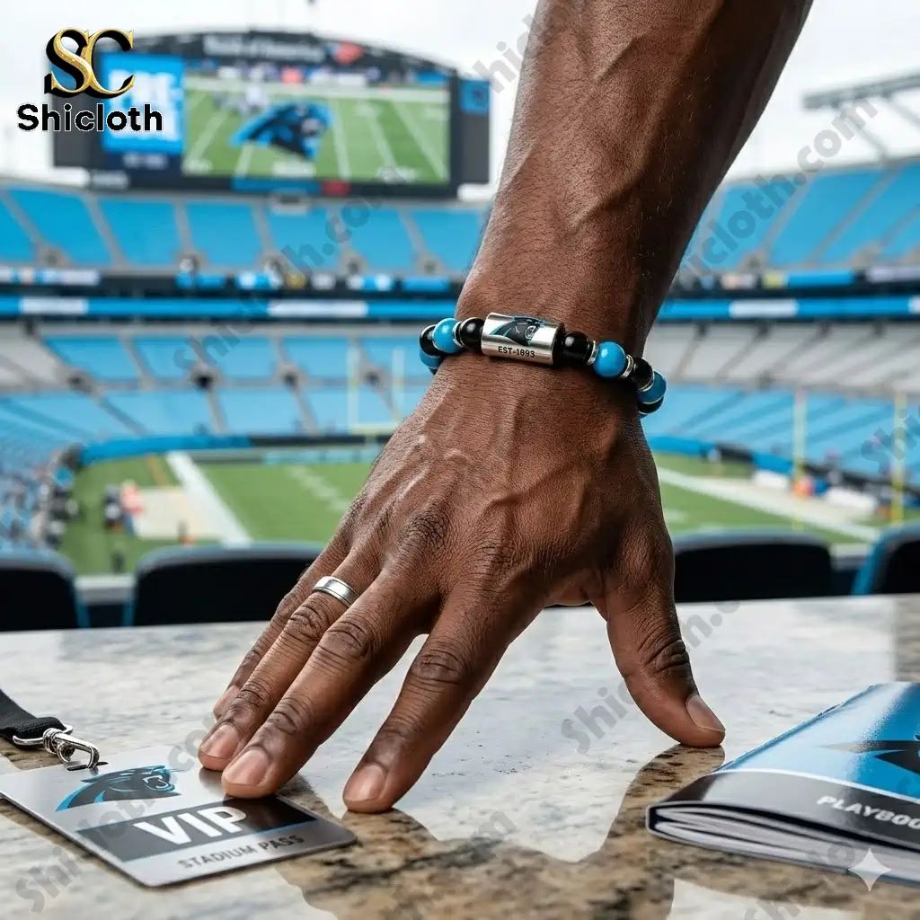 Carolina Panthers Lucky Bracelet