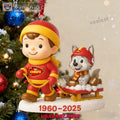 Kansas City Chiefs Holiday Keepsake 1960-2025 Christmas Ornament