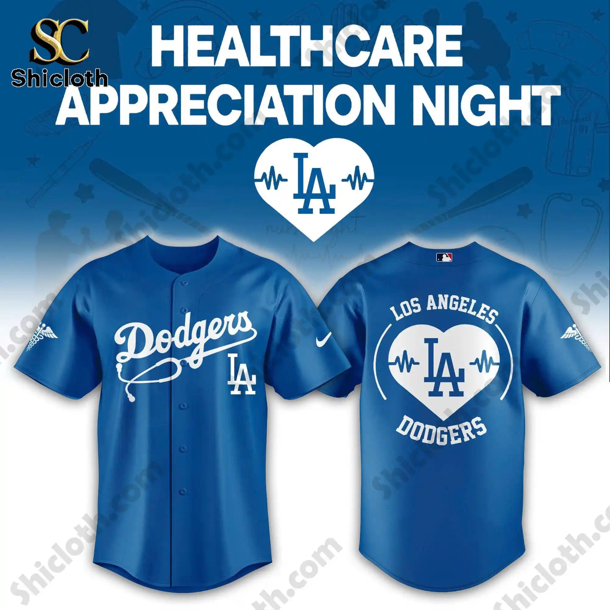 Los Angeles Dodgers Healthcare Appreciation Night Limited Edition Jersey 2026