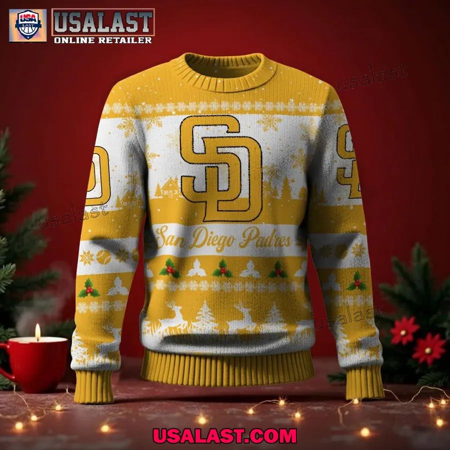 San Diego Padres Ugly Christmas Sweater Jumper