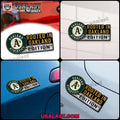 Athletics MLB Edition Engraved Car Name Badge