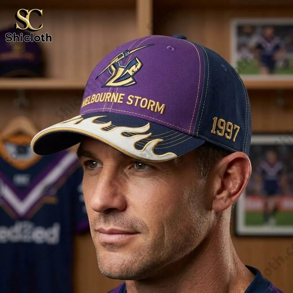 Melbourne Storm Premium Flame Cap