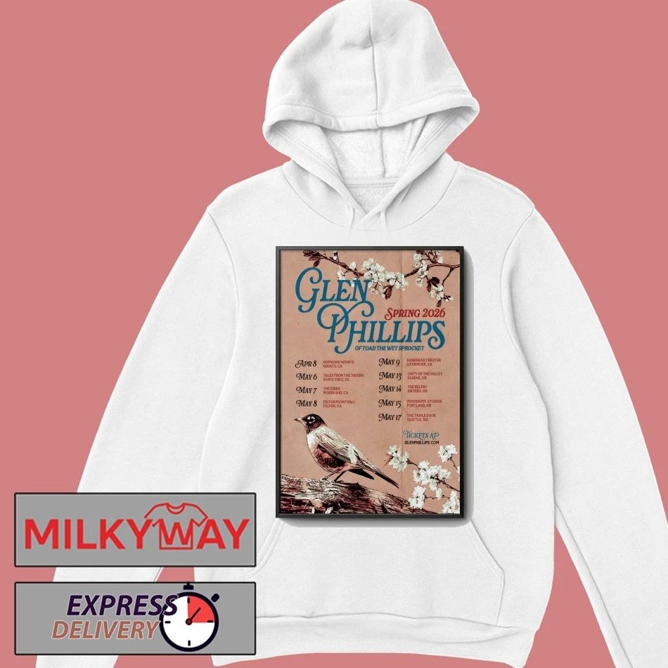 Glen Phillips Spring 26 Tour Poster shirt